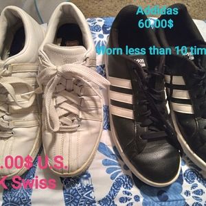 NEW 1 Pair Mens KSwiss & 1 pair of Womans Adidas
